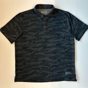 Municipal Sport Utility Gear Polo Shirt Men's XXL Camouflage Gray Performance